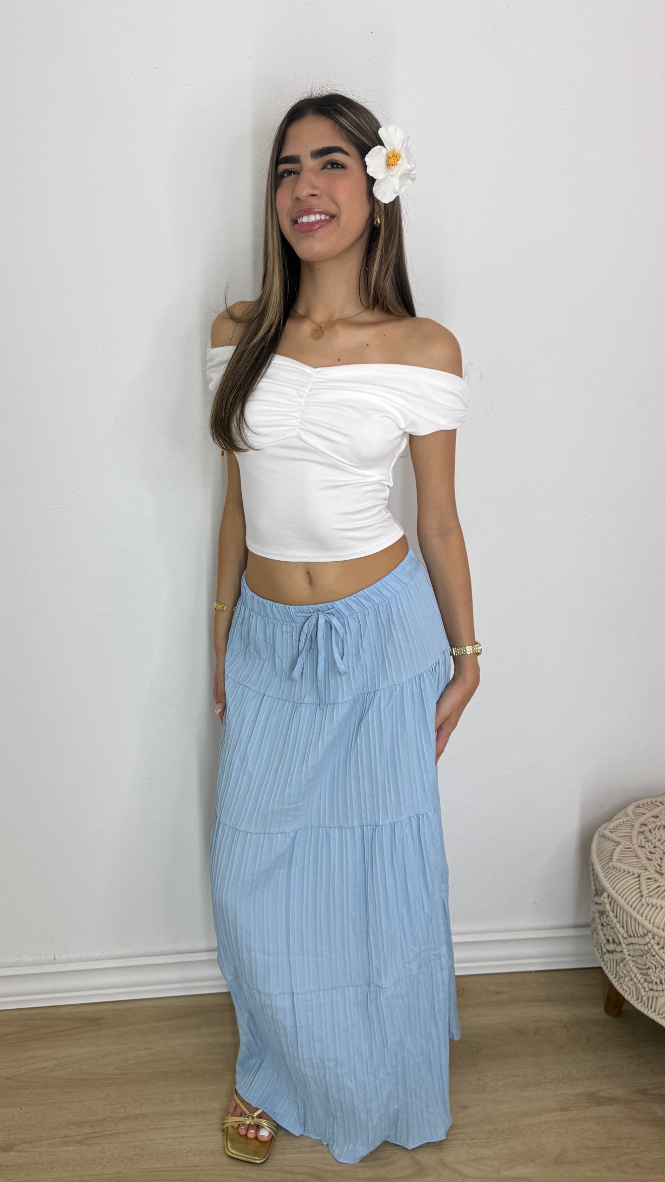 DtMf BLUE SKIRT