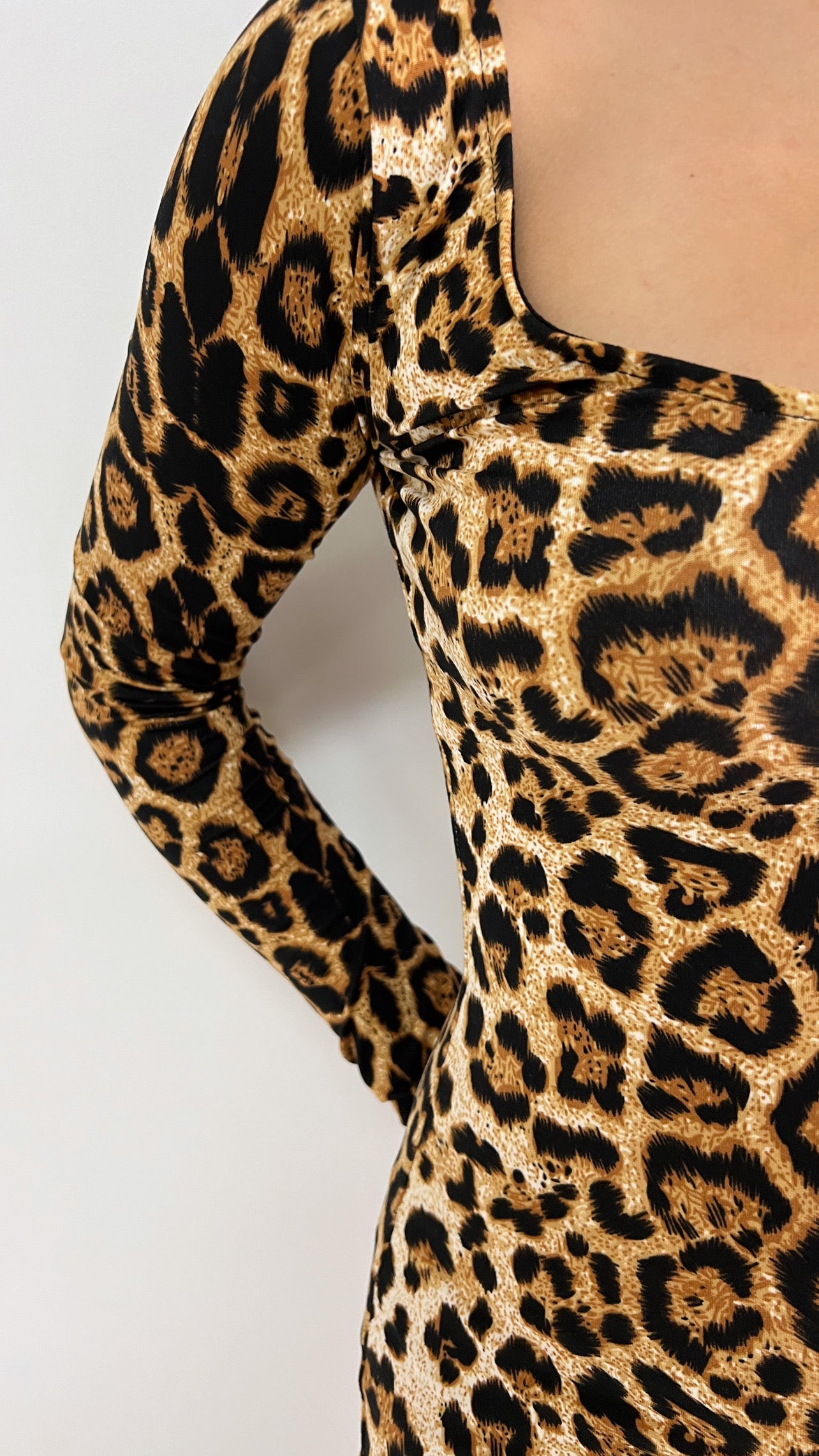 ANIMAL PRINT DRESS
