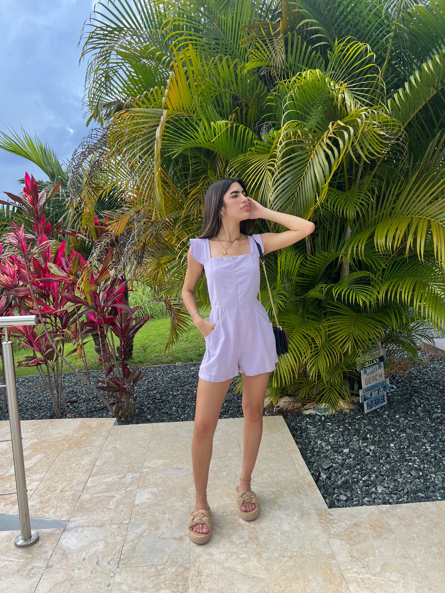 ROMPER VIOLET