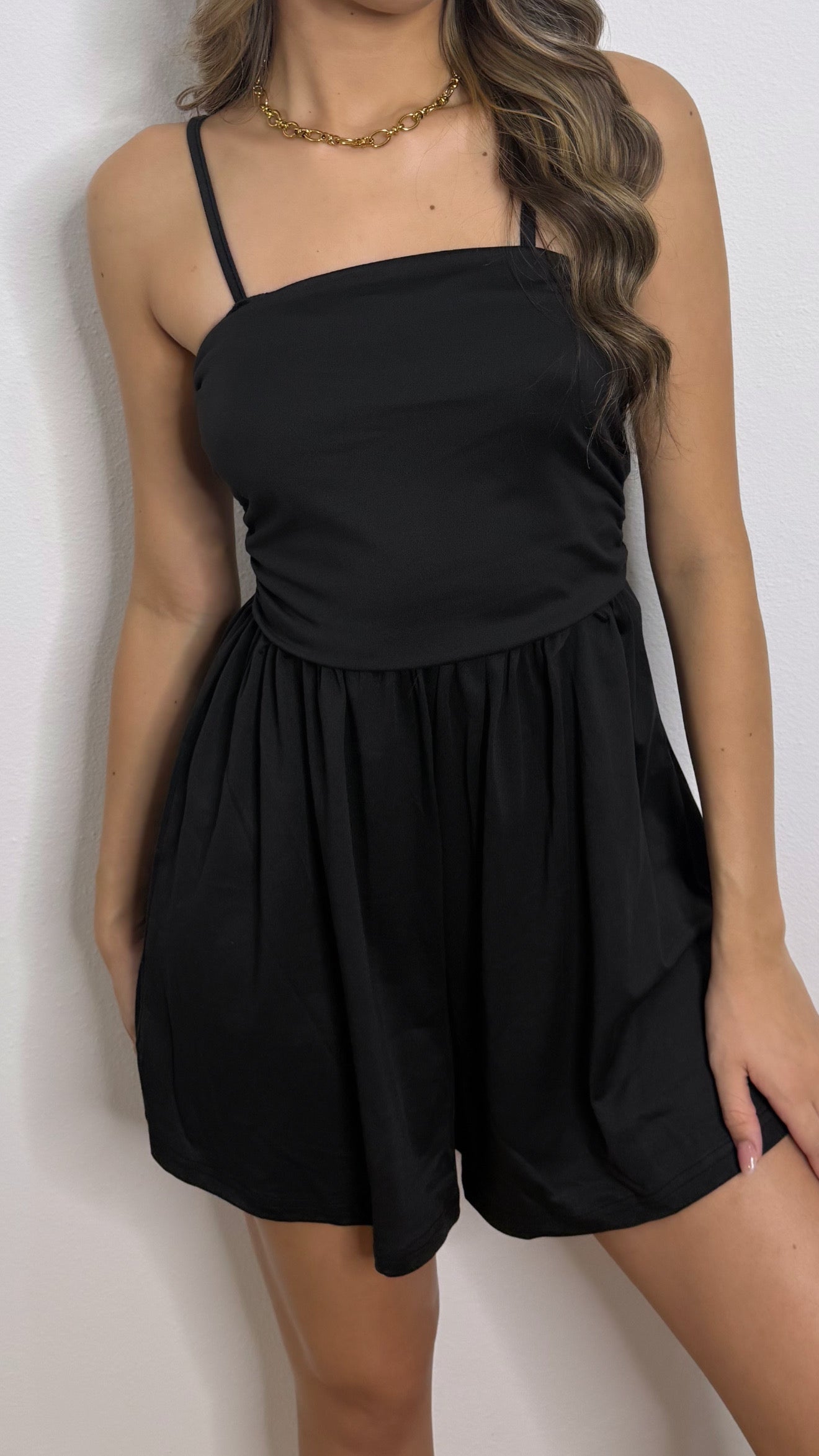 BLACK ROMPER