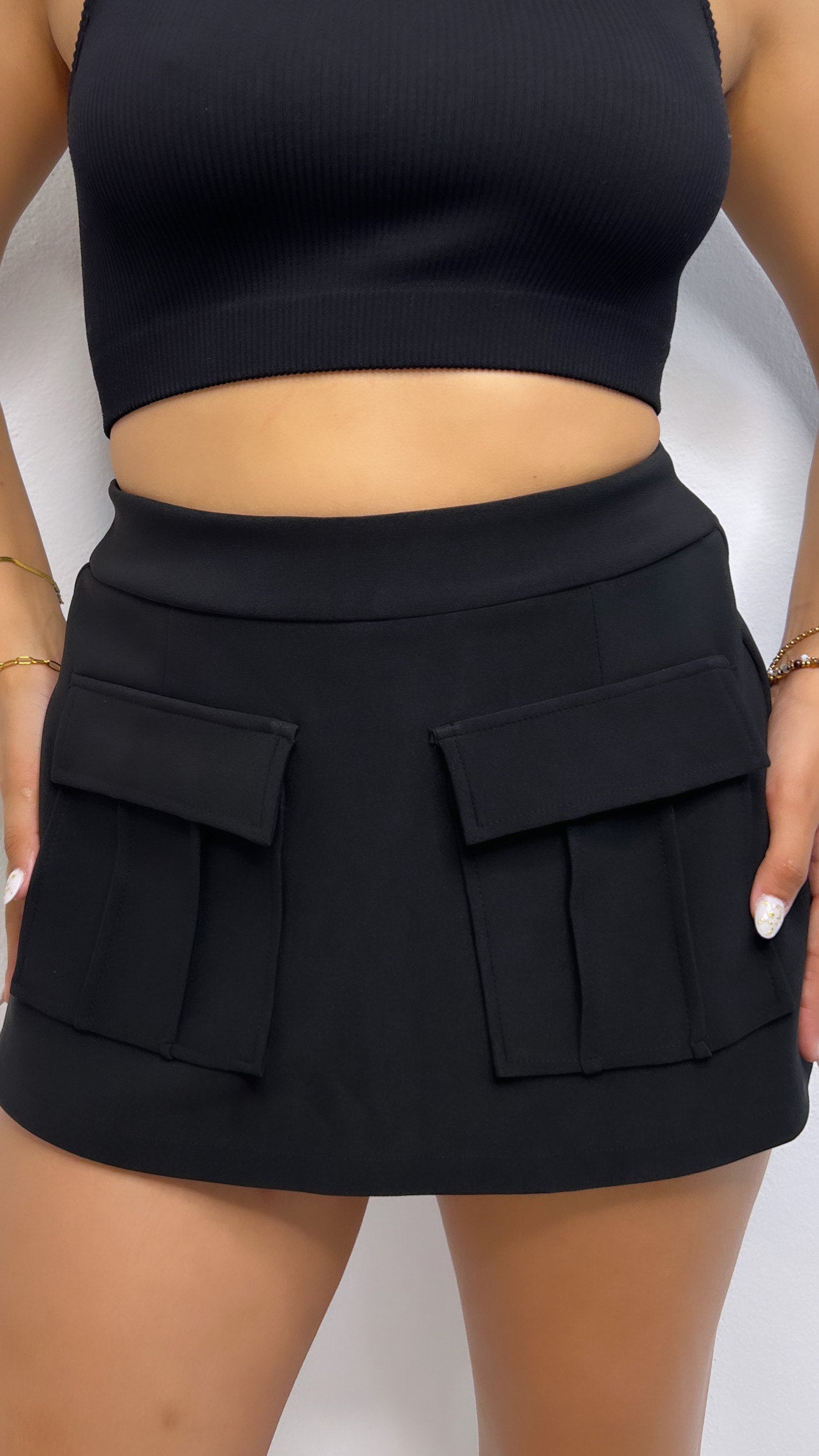 "ALICE" CARGO SKIRT