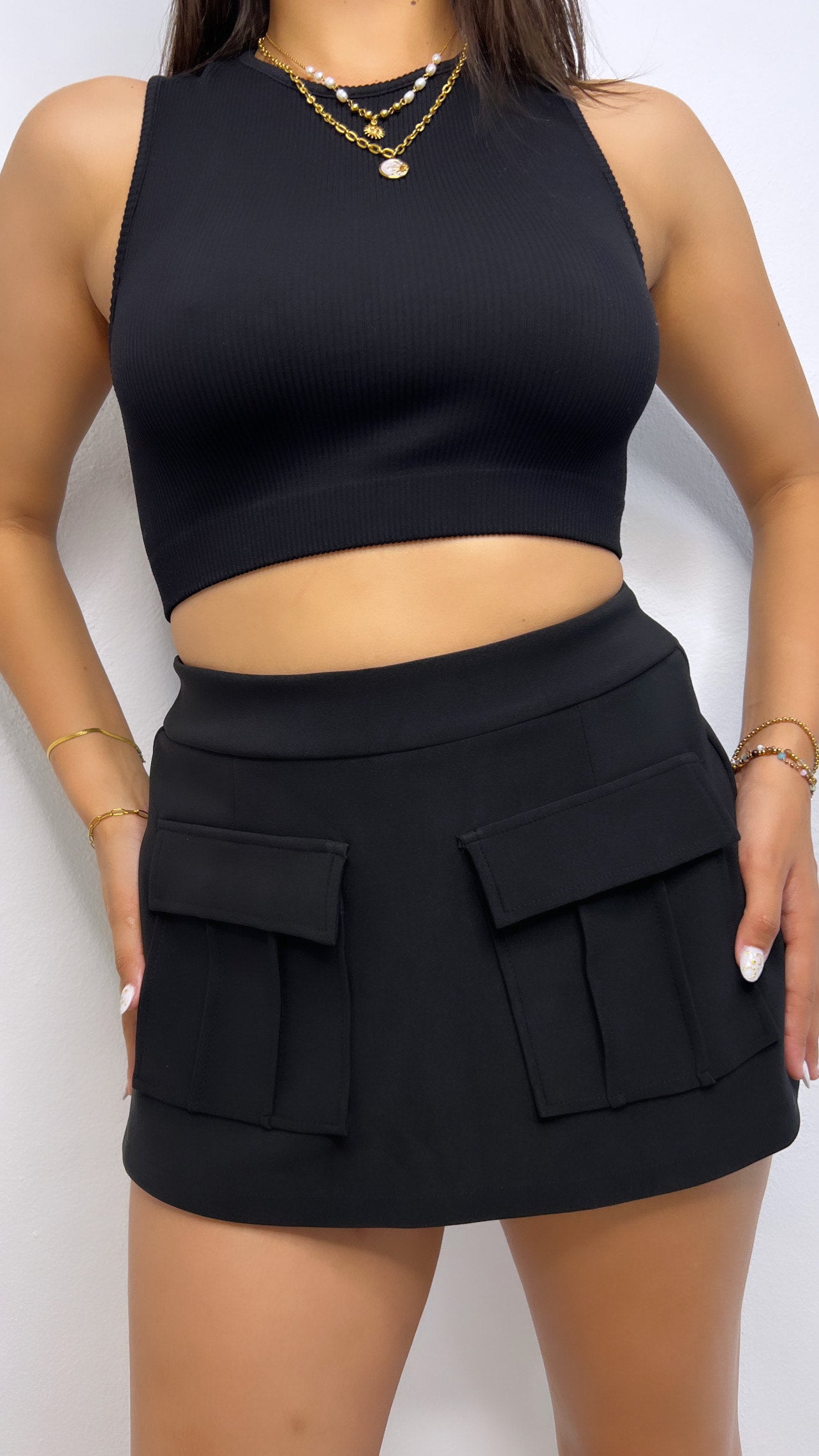 "ALICE" CARGO SKIRT